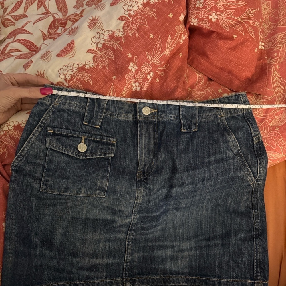 Classic Blue Denim Mini Skirt - Picture 4 of 7